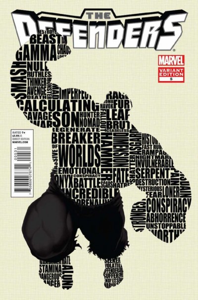 Defenders (2012) #5 VF/NM-NM 1:10 I Am a Defender Hulk Variant Cover