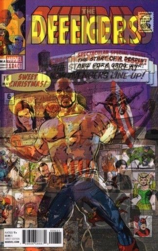Defenders (2017) #6 VF/NM Lenticular Homage Variant Cover Avengers #16