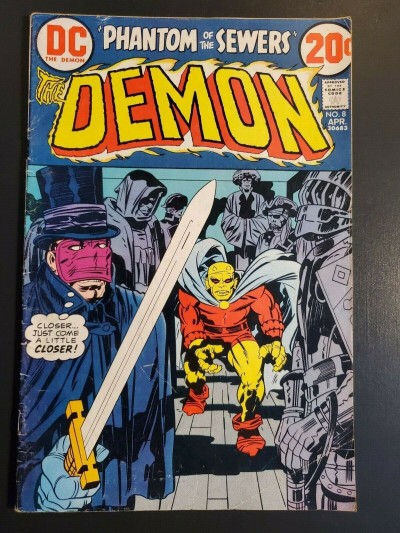 Demon #8 (1973) DC Comics VG (4.0) Jack Kirby|