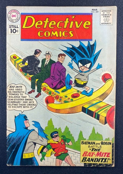 Detective Comics (1937) #289 VG+ (4.5) Batman Robin Martian Manhunter Bat-Mite