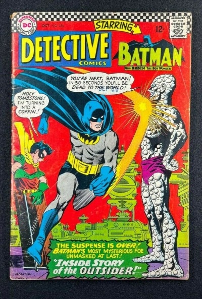 Detective Comics (1937) #356 VG- (3.5) 1st Full App Outsider Carmine Infantino