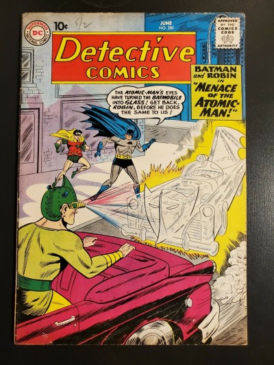 Detective Comics #280 (1960) VG/F (5.0) Menace of the Atomic Man Batman|