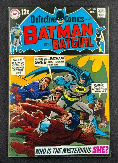 Detective Comics (1937) #384 FN/VF (7.0) Irv Novick Bob Brown Art Batman Robin