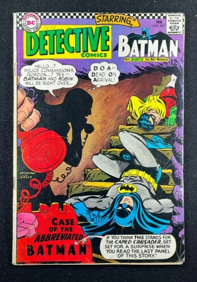Detective Comics (1937) #360 VG (4.0) Batman Robin Carmine Infantino Art