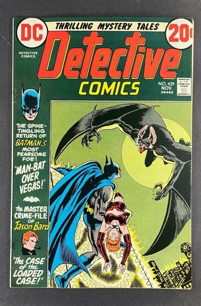 Detective Comics (1937) #429 VF (8.0) Mike Kaluta Cover Man-Bat She-Bat