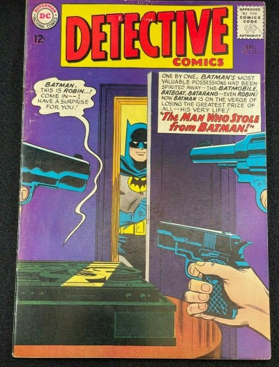 Detective Comics (1937) #334 FN (6.0) Batman Robin Carmine Infantino Cover