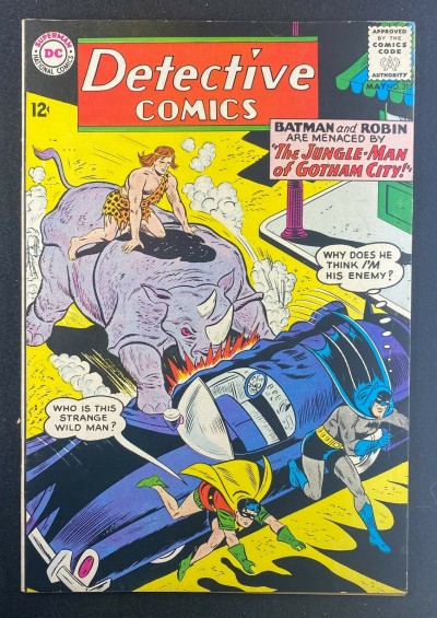 Detective Comics (1937) #315 VF+ (8.5) Batman Robin The Jungle-Man