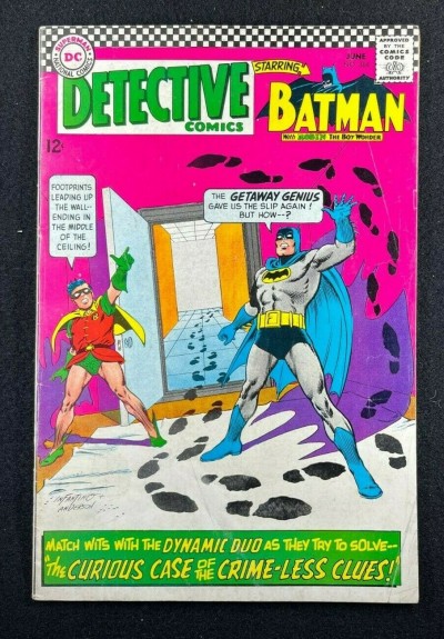 Detective Comics (1937) #364 VG/FN (5.0) Batman Robin Elongated Man Riddler