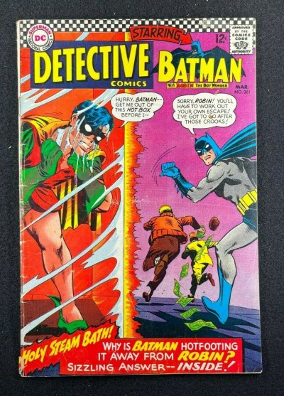 Detective Comics (1937) #361 VG+ (4.5) Batman Robin Elongated Man