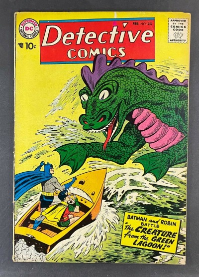 Detective Comics (1937) #252 VG/FN (5.0) Creature From the Green Lagoon