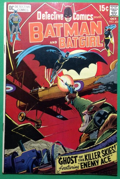 Detective Comics (1937) #404 VF- (7.5) Batman Batgirl Enemy Ace Neal Adams cover