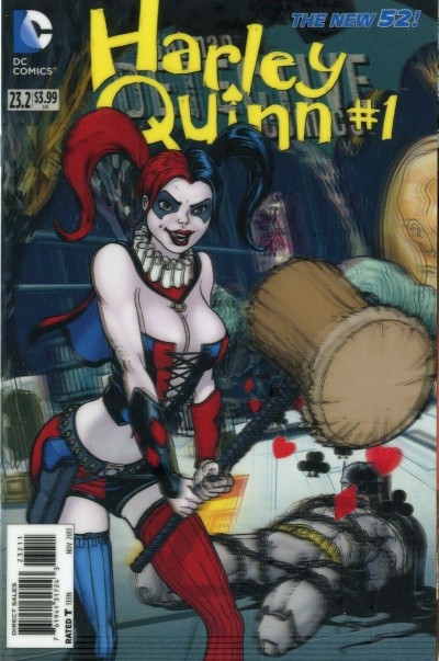 Detective Comics (2011) #23.2 VF/NM-NM Harley Quinn Lenticular Cover New 52!
