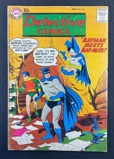 Detective Comics (1937) #267 GD+ (2.5) 1st App Bat-Mite Batman Robin Manhunter