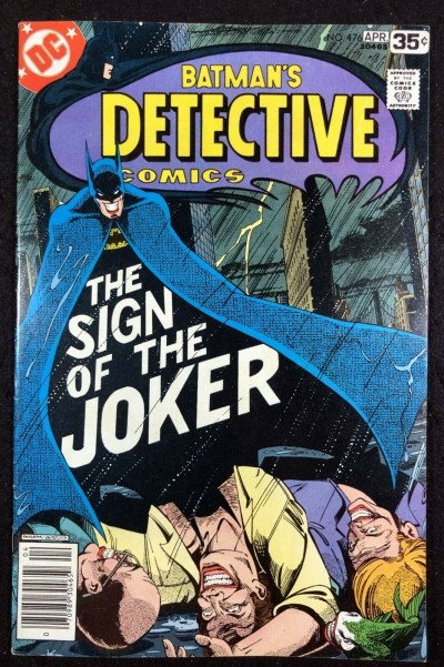 Detective Comics (1937) #476 FN/VF classic Marshall Rogers Joker cover Batman