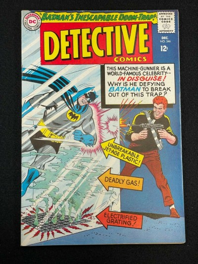 Detective Comics (1937) #346 VF- (7.5) Batman Robin Carmine Infantino Art