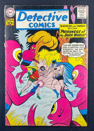 Detective Comics (1937) #293 VG- (3.5) Aquaman Batman Robin Martian Manhunter