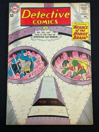 Detective Comics (1937) #324 FN (6.0) Batman Robin Martian Manhunter