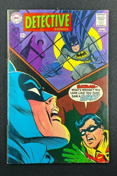 Detective Comics (1937) #376 FN/VF (7.0) Irv Novick Chic Stone Art Batman Robin