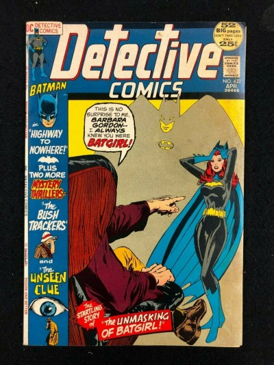 Detective Comics (1937) #422 FN+ (6.5) Batgirl Neal Adams Cover