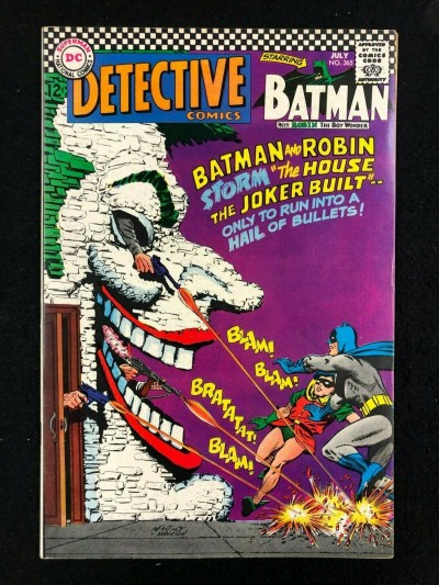 Detective Comics (1937) #365 VF- (7.5) Batman Joker Cover & Story