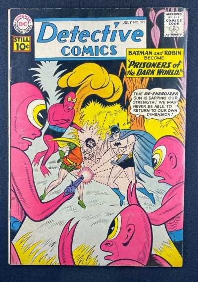 Detective Comics (1937) #293 FN (6.0) Aquaman Batman Robin Martian Manhunter