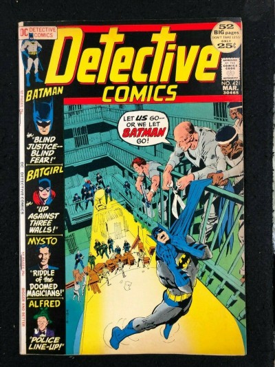 Detective Comics (1937) #421 FN/VF (7.0) Batman Neal Adams Cover