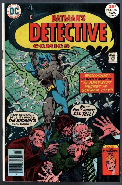 Detective Comics (1937) #465 VF (8.0) Batman