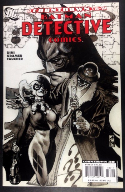 Detective Comics (1937) #837 VF+ Simone Bianchi Batman Harley Quinn Joker cover