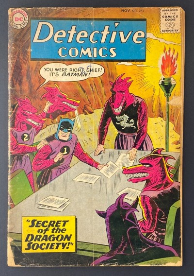 Detective Comics (1937) #273 FR/GD (1.5) Dragon Society Batman Robin Manhunter