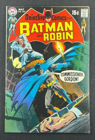 Detective Comics (1937) #399 FN- (5.5) Neal Adams Cover 1st App Arthur Reeves