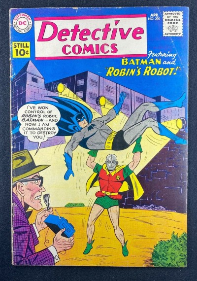 Detective Comics (1937) #290 VG+ (4.5) Batman Robin's Robot Martian Manhunter