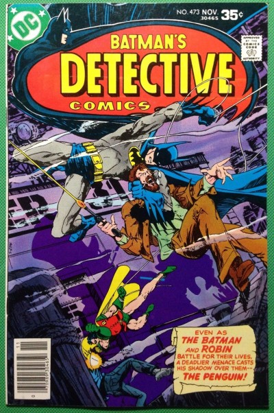 Detective Comics (1937) 473 VF+ (8.5) Batman vs Penguin Marshall Rogers 