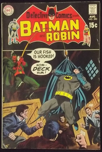DETECTIVE COMICS #390 FN BATMAN ROBIN