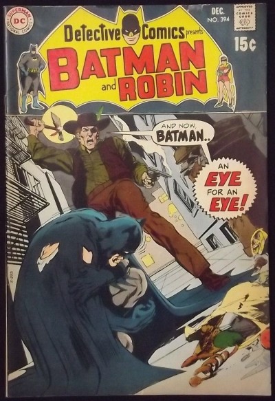 DETECTIVE COMICS #394 FN BATMAN & ROBIN NEAL ADAMS COVER