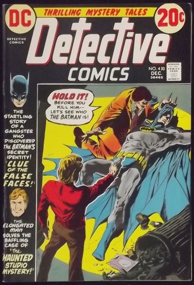 DETECTIVE COMICS #430 VF BATMAN ELONGATED MAN