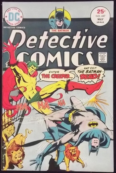 DETECTIVE COMICS #447 FN/VF BATMAN CREEPER