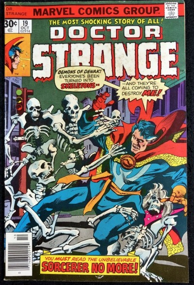 Doctor Strange (1974) #19 FN (6.0) 1st app Xander & the Creators
