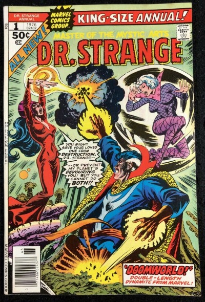 Doctor Strange Annual (1976) #1 VF- (7.5) Amazing P. Craig Russell Art