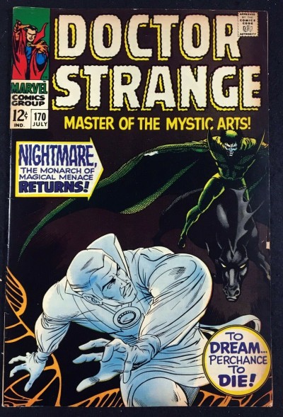 Doctor Strange (1968) #170 FN (6.0) vs Nightmare