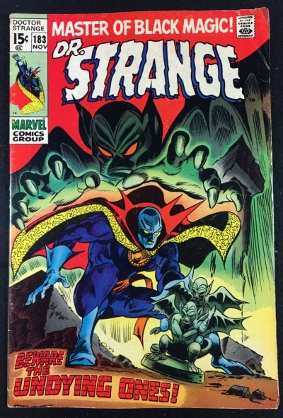 Doctor Strange (1968) #183 VG+ (4.5) 1st app Undying Ones last issue