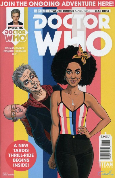 Doctor Who: The Twelfth Doctor Year Three (2017) #9 VF Adam Caldwell Cover Titan