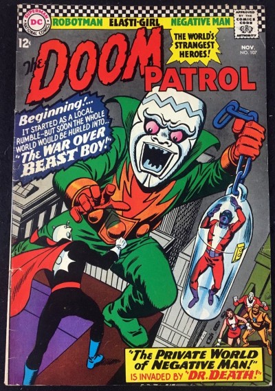Doom Patrol (1964) #107 VG/FN (5.0) Beast Boy cover (Changeling) 