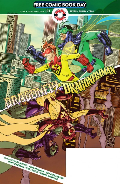 Dragonfly & Dragonflyman (2019) #s 1 2 3 4 5 Complete VF/NM Set Ahoy Comics