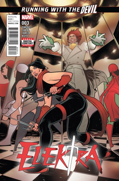 Elektra (2017) #3 VF/NM Elizabeth Torque Cover Daredevil 