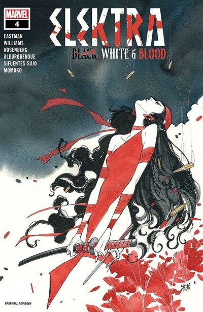 Elektra: Black, White & Blood (2022) #4 NM Peach MoMoKo Cover