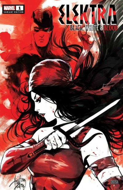 Elektra: Black, White & Blood (2022) #1 NM Mirka Andolfo Variant Cover