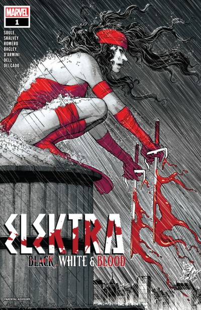 Elektra: Black, White & Blood (2022) #1 NM John Romita Jr Cover