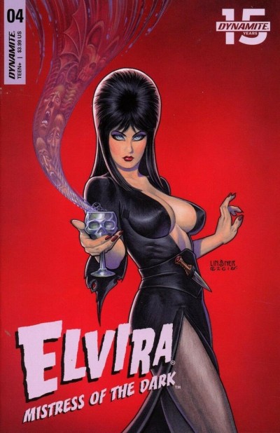 Elvira Mistress of the Dark (2018) #4 VF/NM Joseph Michael Linsner Cover