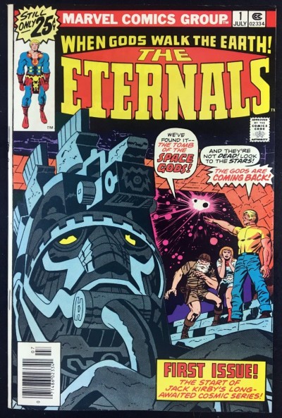 Eternals (1976) #1 NM- (9.2) Origin & 1st app Eternals Jack Kirby story and art