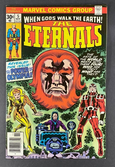 Eternals (1976) #5 VF/NM (9.0) 1st App Domo Makkari Thena Zuras Jack Kirby Art